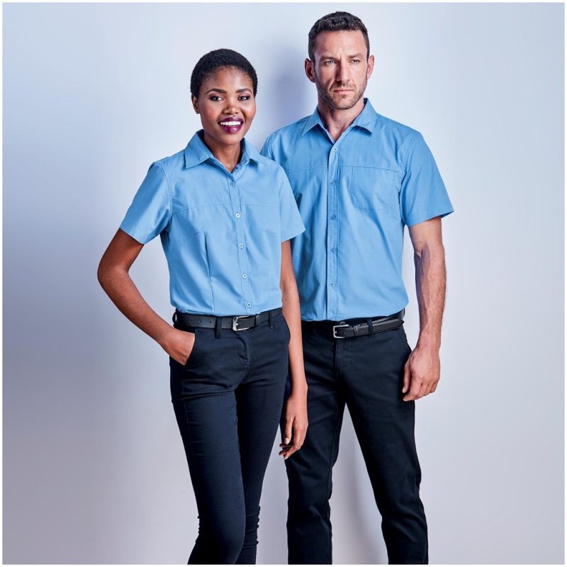 Ladies Short Sleeve Empire Shirt - Image 5